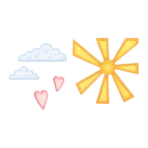 Sizzix Thinlits Die Set 22PK by Vicki Boutin-Sunny Days - 5A003S6M-1HP16