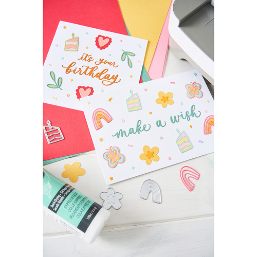 Sizzix Thinlits 23PK Die Set-Birthday Doodles - 5A003S6D-1HP07