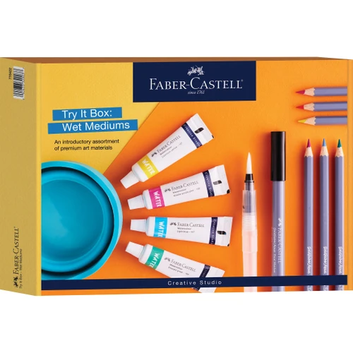 Creative Studio Try It Box-Wet Mediums - 5A00308F-1H1SG - 092633320037