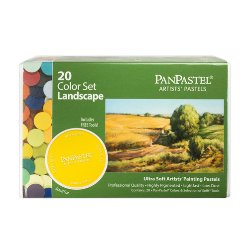 PanPastel Ultra Soft Artist Pastel Set 9ml 20/Pkg-Landscape - PPSTL20-30202 - 879465002139