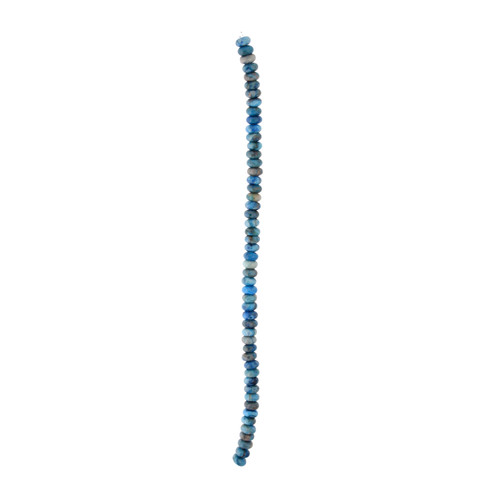 John Bead Semi Precious Crazy Lace Agate 6mm 44/Pkg-Blue - 5A003QQ4-1HLX2 - 623840893979