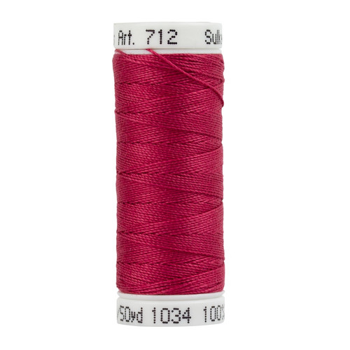 Sulky Cotton Petites Thread 12wt 50yd-Burgundy - 5A003385-1H4W7 - 727072001956
