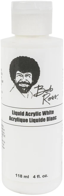 2 Pack - Bob Ross Acrylic White-4oz - 0006751 - 4001128155425