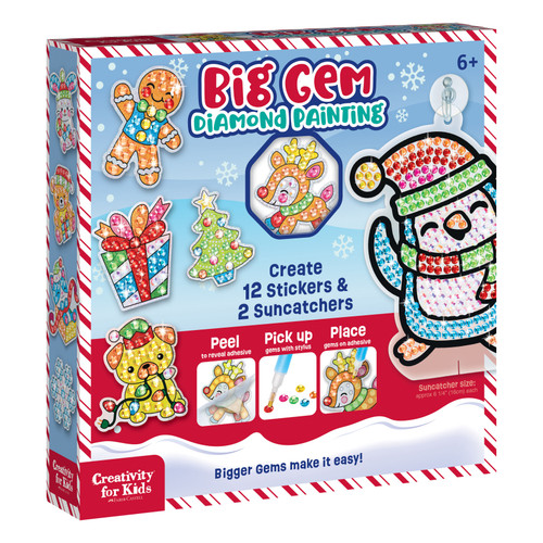 Creativity For Kids Big Gem Diamond Painting-Holiday - 6273000
