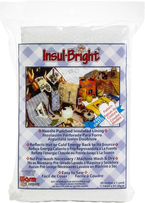 3 Pack - Warm Company Insul-Bright Insulated Lining-36"X45" - 6345 - 753705063459