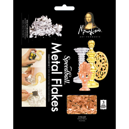 2 Pack - Mona Lisa Metal Leaf Flakes 3g-Copper - 0010011