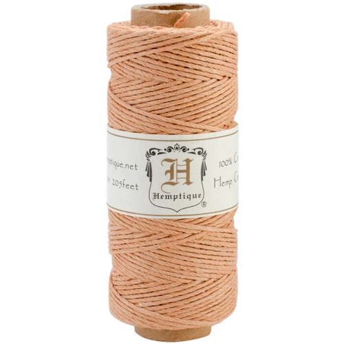 3 Pack - Hemptique Hemp Cord Spool 20lb 205'-Cappuccino - HS20-CC - 091037333322