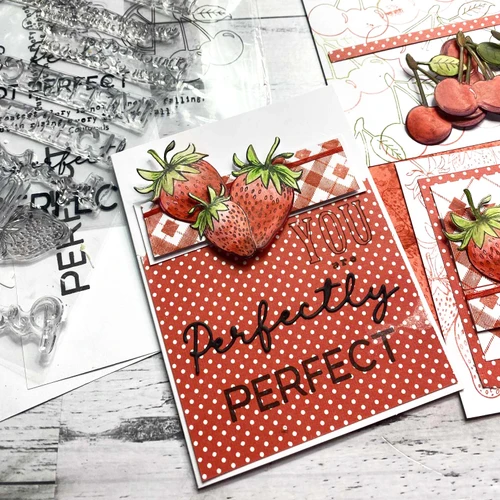 Sizzix Thinlits Die & A5 Stamp Set By 49 & Market-Perfectly Imperfect - 5A0034BM-1H615