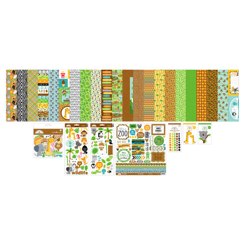 Doodlebug Collection Value Bundle-At The Zoo - 5A003DB4-1H9KB - 842715090118