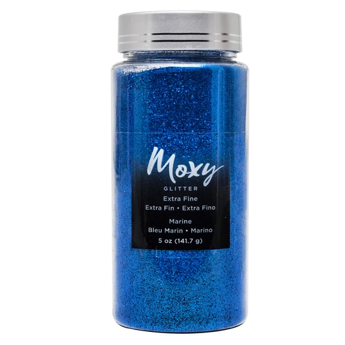 Moxy Extra Fine Glitter 5oz-Marine - 3467-55 - 718813467551