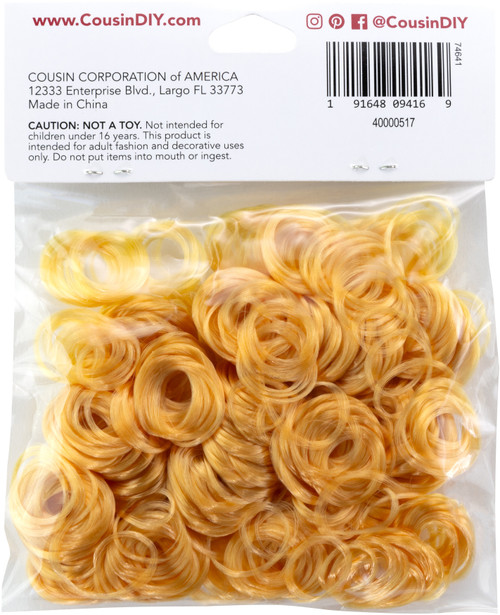 CousinDIY Curly Doll Hair .5oz-Strawberry Blonde - A50026P4-7