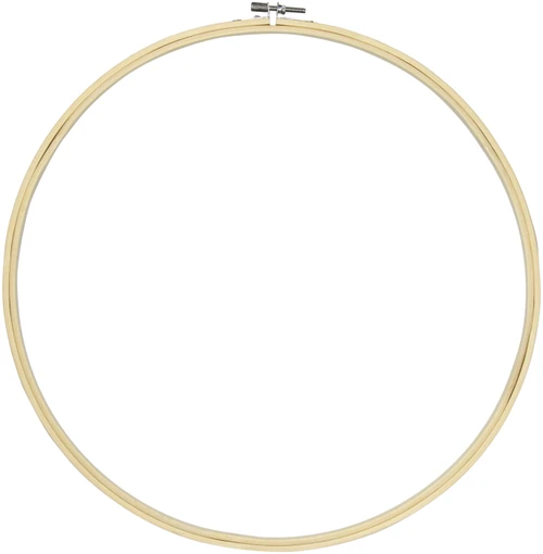 CousinDIY Natural Wood Hoop-14" - 00939