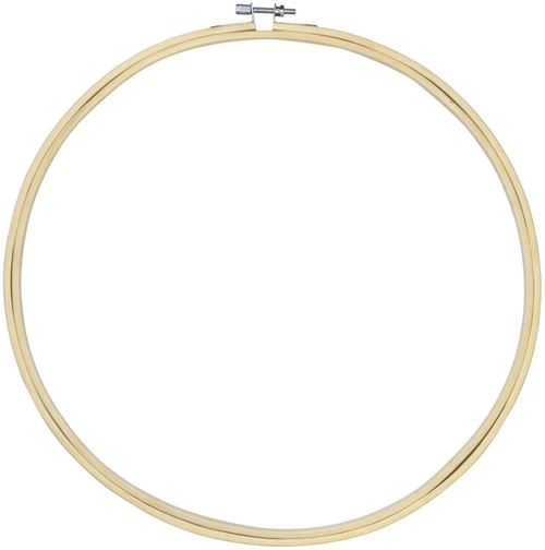 CousinDIY Natural Wood Hoop-12" - 00933
