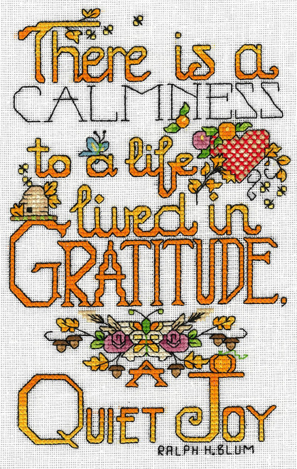Imaginating Counted Cross Stitch Kit 5"X8"-Quiet Joy (28 Count) I3310