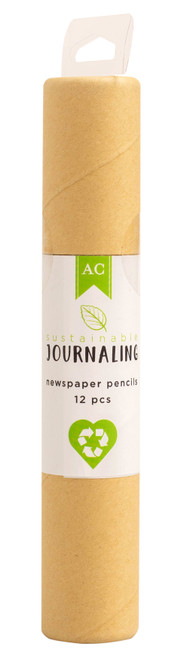AC Sustainable Journaling Recycled Paper Pencils-12/Pkg AC380878 - 718813808781