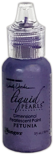 3 Pack Wendy Vecchi Make Art Liquid Pearls .5oz-Petunia LPD-77275 - 789541077275