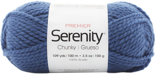 3 Pack - Premier Serenity Chunky Yarn-Admiral Blue - 700-57 - 840166808900