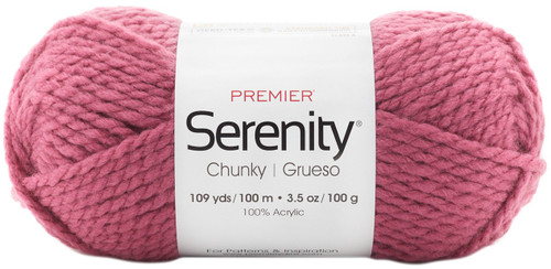 3 Pack Premier Serenity Chunky Yarn-Pink 700-53 - 840166808863