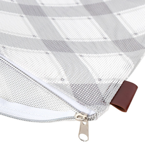 It's Sew Emma Mad For Plaid Project Bag-Charcoal - ISE815