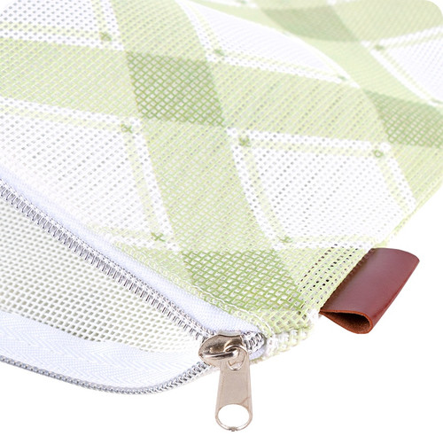 It's Sew Emma Mad For Plaid Project Bag-Olive ISE816