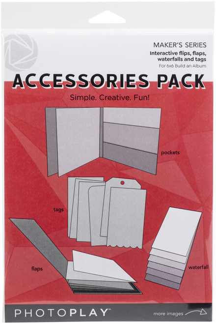 2 Pack - PhotoPlay Build An Album Accessories Pack-For 6"X6" - PPP2777 - 709388327777
