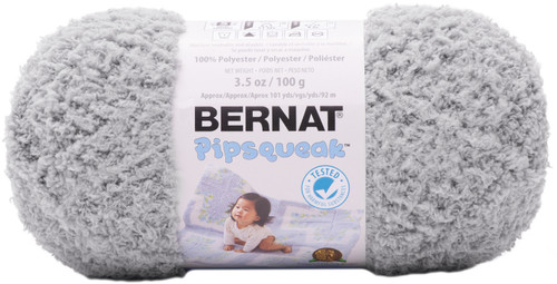 3 Pack - Bernat Pipsqueak Yarn-Elephant Gray - 162059-59753 - 057355474673