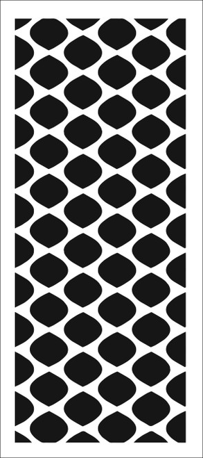 3 Pack - Crafter's Workshop Slimline Stencil 4"X9"-Fence Grid - TCW4X9-2317 - 842254123179