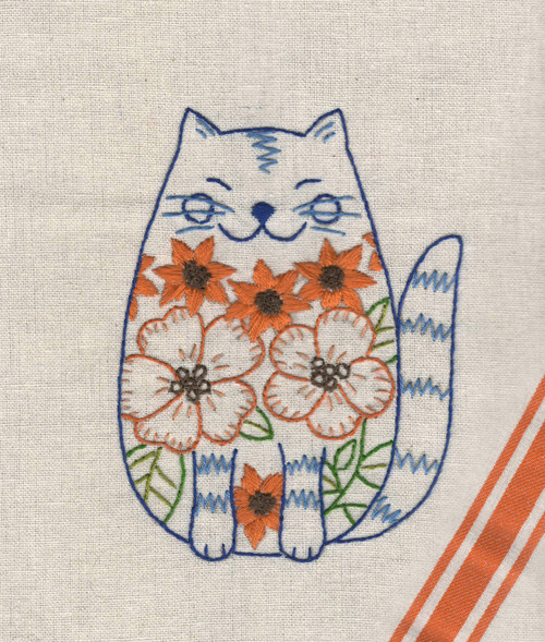 Stitcher's Revolution Iron-On Transfers-Floral Farm Friends - SR-34 Stitcher's Revolution Iron-On Transfers-Floral Farm Friends - SR-34