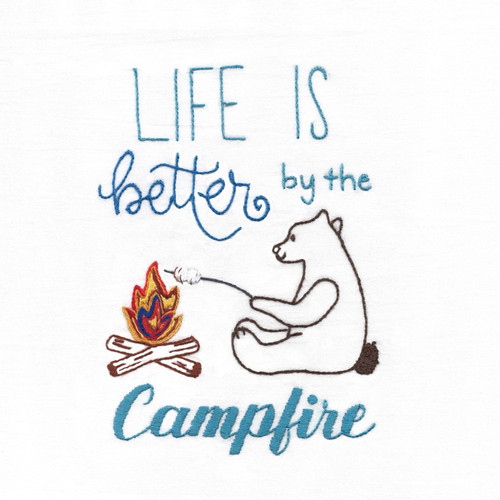 Stitcher's Revolution Iron-On Transfers-Camping Adventures SR-33