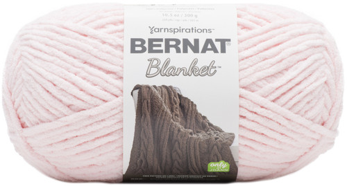 2 Pack Bernat Blanket Big Ball Yarn-Blush Pink 161110-10887 - 057355434448