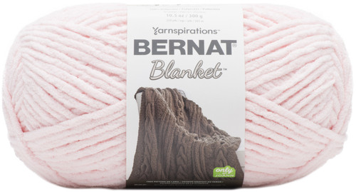 2 Pack - Bernat Blanket Big Ball Yarn-Blush Pink - 161110-10887 - 057355434448