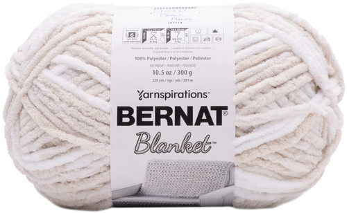 2 Pack - Bernat Blanket Big Ball Yarn-Beach Foam - 161110-10951 - 057355457188 2 Pack - Bernat Blanket Big Ball Yarn-Beach Foam - 161110-10951 - 057355457188