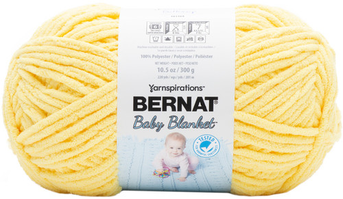 2 Pack - Bernat Baby Blanket Big Ball Yarn-Buttercup - 161104-4746 - 057355421660