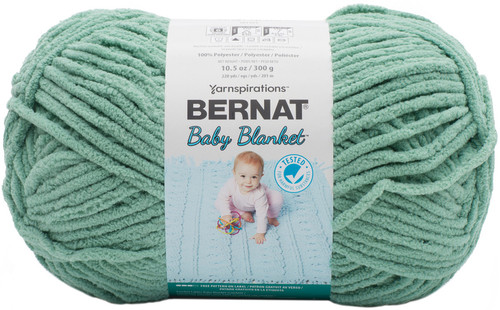2 Pack - Bernat Baby Blanket Big Ball Yarn-Misty Jungle Green - 161104-4801 - 057355446878