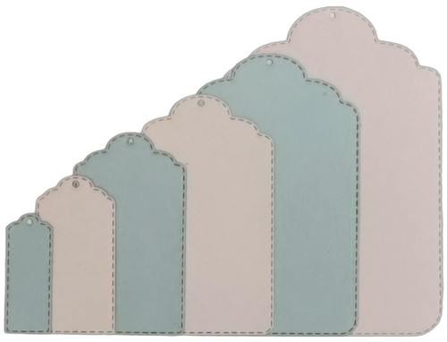 Dress My Craft Basic Designer Dies-Stitched Tag #3 - DMCD3487 - 194186008384 Dress My Craft Basic Designer Dies-Stitched Tag #3 - DMCD3487 - 194186008384