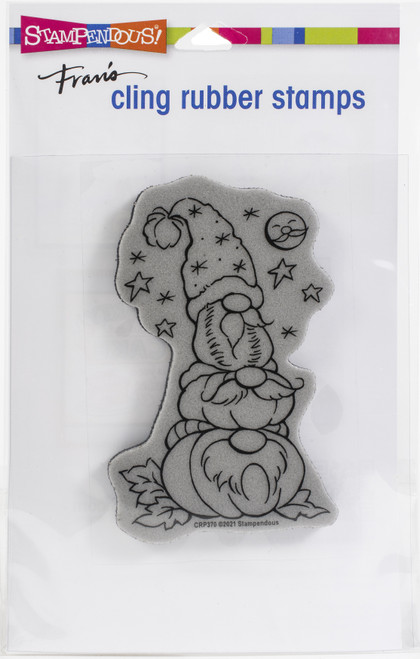 Stampendous Cling Stamp-Gnome Patch CRP370 - 744019242418