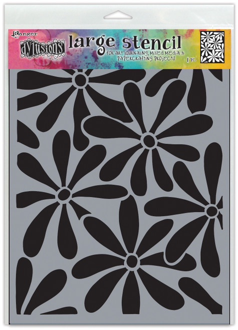 Dyan Reaveley's Dylusions Stencils 9"X12"-Tropics - DYSL-78067 - 789541078067