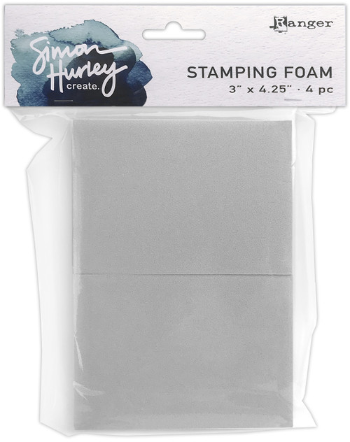 Simon Hurley create. Stamping Foam 3"X4.25"-4/Pkg - HUA76391 - 789541076391 Simon Hurley create. Stamping Foam 3"X4.25"-4/Pkg - HUA76391 - 789541076391