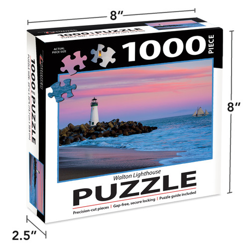 Lang Jigsaw Puzzle 1000 Pieces-Walton Lighthouse 8410525
