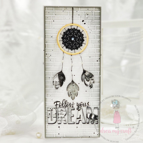 3 Pack - Dress My Craft Embossing Folder 4.25"X5.75"-Brick Wall - DMCE2258 3 Pack - Dress My Craft Embossing Folder 4.25"X5.75"-Brick Wall - DMCE2258