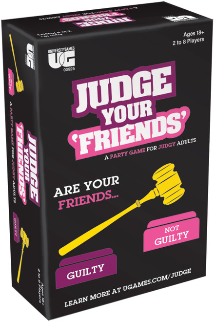 University Games Adult Party Card Game-Judge Your Friends 00925 - 794764009255