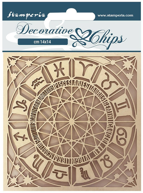 3 Pack - Stamperia Decorative Chips 5.5"X5.5"-Astrology, Alchemy - SCB5.5-113 - 59931100204175993110020417