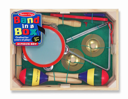 10-Pc. Band In A Box Musical Instrument Set - 488 - 000772004886 10-Pc. Band In A Box Musical Instrument Set - 488 - 000772004886