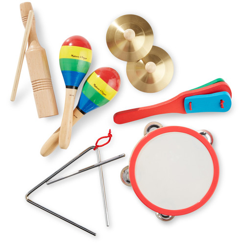 10-Pc. Band In A Box Musical Instrument Set - 488 10-Pc. Band In A Box Musical Instrument Set - 488