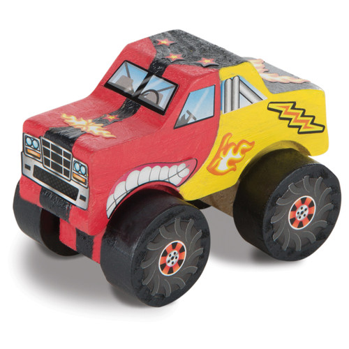 Melissa & Doug Decorate-Your-Own Wooden Kit-Monster Truck - MDDYO4-9524 Melissa & Doug Decorate-Your-Own Wooden Kit-Monster Truck - MDDYO4-9524