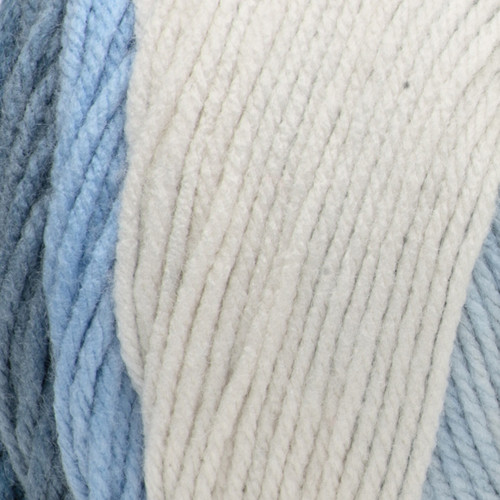 Caron Jumbo Print Ombre Yarn-Faded Jeans - 296619-19004