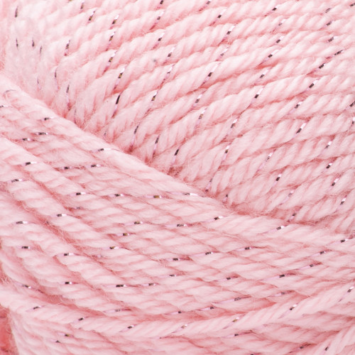 Caron Simply Soft Party Yarn-Soft Pink Sparkle - H97PAR-30