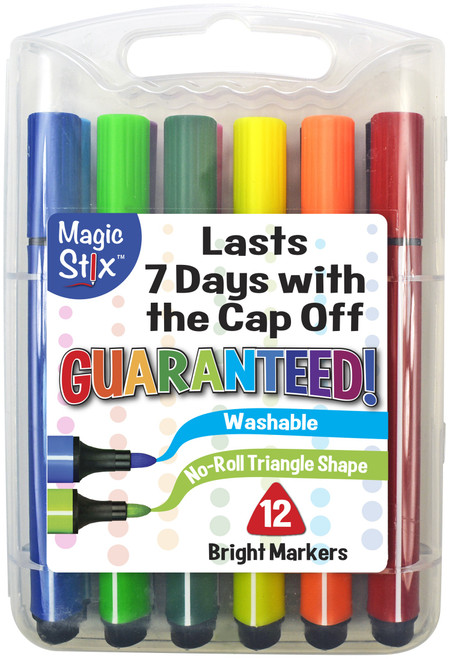 Kwik Stix Magic Stix Markers 12/Pkg-Assorted Colors TPG395 - 634901003954