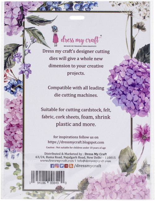 Dress My Craft Basic Designer Dies-Circle Family - DMCD3608 Dress My Craft Basic Designer Dies-Circle Family - DMCD3608