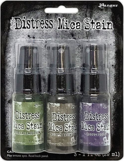 Tim Holtz Distress Mica Stain Set-Halloween Set #2 SHK77442 - 789541077442